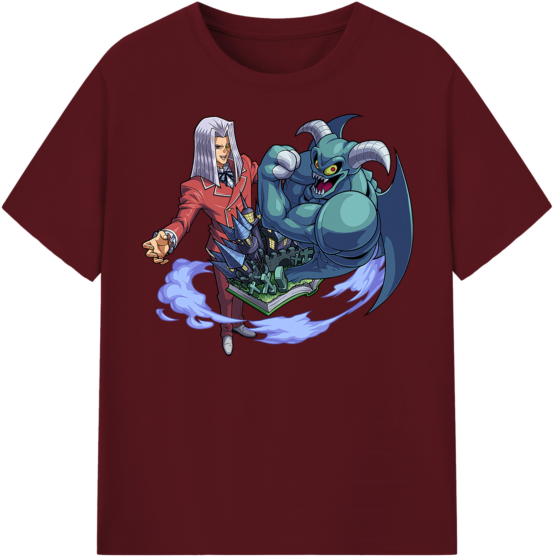 （画像用） 遊☆戯☆王 Yu-Gi-Oh! 綿100％半袖Tシャツ（フロントプリント）